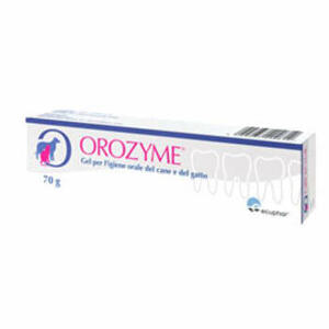 Orozyme - Gel igiene orale 70 g con tubo applicatore e spazzolino