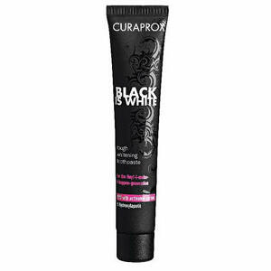 Curaprox - Black is white dentifricio rinfrescante 90 ml