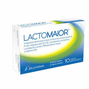 A.d.farma farmaceutici - Lactomaior 10 capsule acidoresistenti