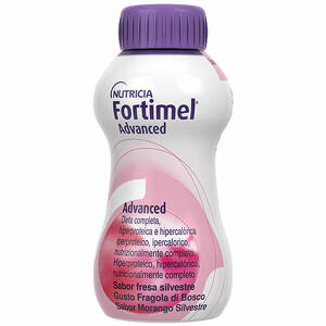 Fortimel - Advanced fragola di bosco 4 x 200 ml