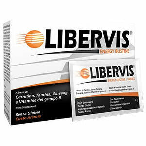 Libervis - Energy arancia 20 bustine