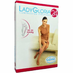 Gloria - Lady 24 autoreggente 240 nero 2