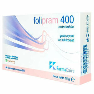 Farmakaire - Folipram 400 60 compresse orosolubili gusto agrumi