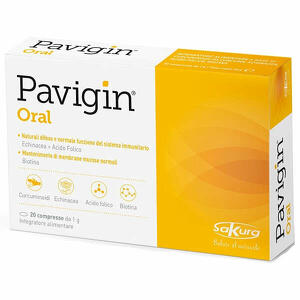 Oral - Pavigin oral 20 compresse