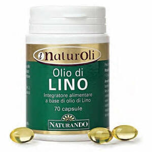 Olio di lino - I naturoli  70 capsule molli