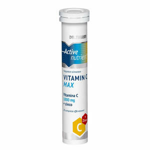Naturwaren - Theiss active nutrient vit c max 20 compresse effervescenti limone 80 g