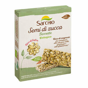 Sarchio - Barrette semi zucca 4x20 g