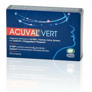 Acuval - Vert 20 compresse