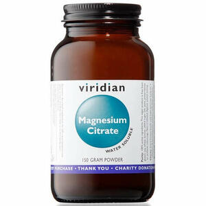 Viridian magnesium citrate - Polvere 150g viridian magnesio citrato