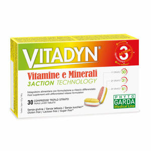 Vitadyn - Vitamine/minerali 30 compresse rilascio differenziato