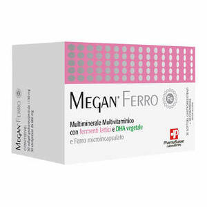 Pharmasuisse laboratories - Megan ferro 30 softgel + 30 compresse