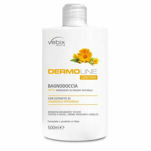 Vebix - Dermoline calendula bagnodoccia 500 ml