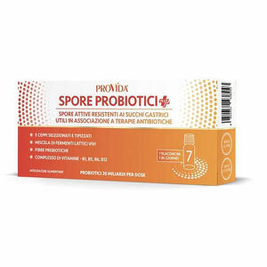 Provida - Probiotici plus 20 miliardi 7 flaconcini x 8 ml
