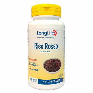 Long life - Longlife riso rosso 100 capsule vegetali