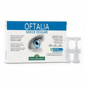 Oftalia - Gocce oculari monodose  2 strip da 5 fiale da 0,5 ml