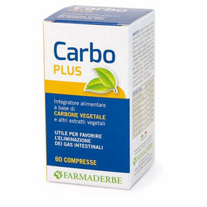 Farmaderbe - Carbo plus 60 compresse
