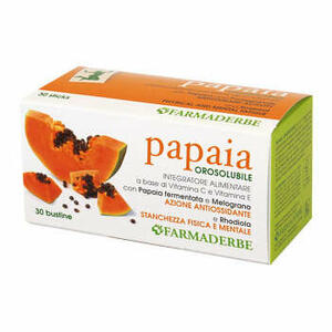 Farmaderbe - Papaia orosorubile 30 bustine