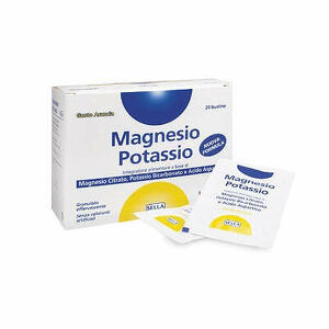 Sella - Magnesio potassio  new 20 bustine da 4 g