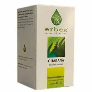 Erbex - Guarana 100 capsule 430mg