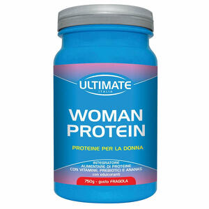 Ultimate woman protein - Fragola 750 g