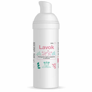 Lavok - Detergente ciglia & palpebre in schiuma 50 g