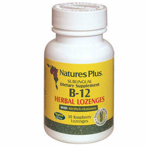 Nature's plus - Vitamina b12 s-ling 30 losanghe sublinguali