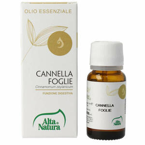 Alta natura - Essentia cannella foglie olio essenziale purissimo 10 ml