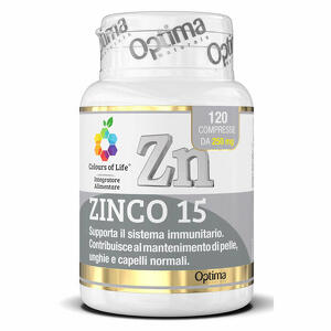 Colours of life - Colours of life zinco 15 120 compresse