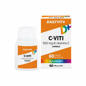 Massigen - Dailyvit+ c viti 500mg di vitamina c 60 capsule