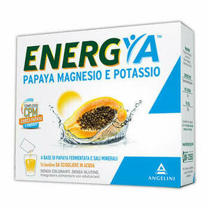 Energya - Papaya magnesio potassio 14 bustine