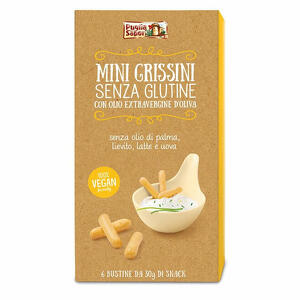 Puglia sapori mini grissini all'olio d'oliva - Puglia sapori mini grissini con olio extravergine di oliva 180 g