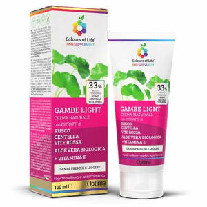 Colours of life - Skin supplement gambe light crema 100 ml