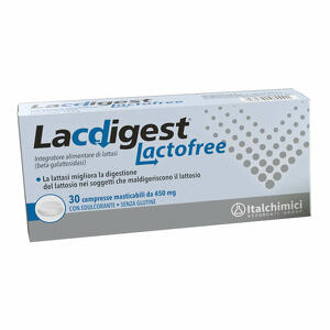 Lacdigest - Lacdigest lactofree 30 compresse masticabili