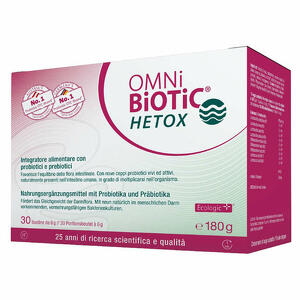 Hetox - Omni biotic  30 bustine da 6 g