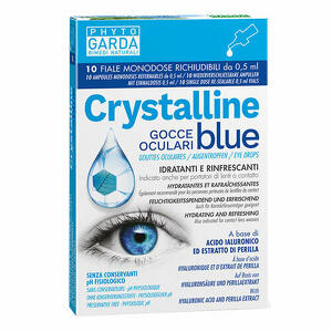 Phyto garda - Crystalline blue gocce oculari monodose 10 fiale 0,5 ml