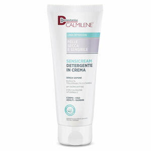 Dermovitamina - Calmilene sensicream detergente in crema senza sapone per pelle secca e sensibile 250 ml