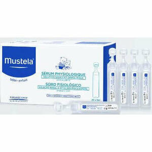 Mustela - Soluzione fisiologica 20 fiale 5 ml monouso