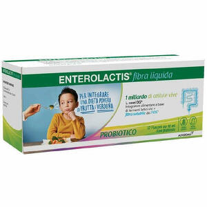 Enterolactis - Fibra liquida 12 flaconcini x 10 ml