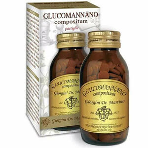 Giorgini - Glucomannano compositum 180 pastiglie 90 g
