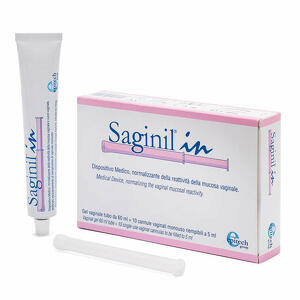 Saginil in cannule vaginali - Saginil in 10 cannule tubo 60 ml