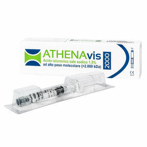 Athenavis 2000 - Siringa intra-articolare  acido ialuronico 1,5% 30mg 2 ml