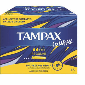 Tampax - Tampax compak regular 16 pezzi
