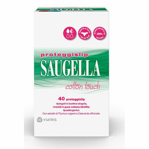 Saugella - Saugella assorbenti cotton touch proteggislip 40 pezzi