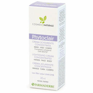 Farmaderbe - Phyto clair crema schiarente concentrata 30 ml