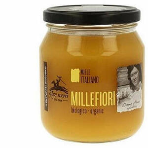 Alce nero - Miele millefiori italiano bio 700 g