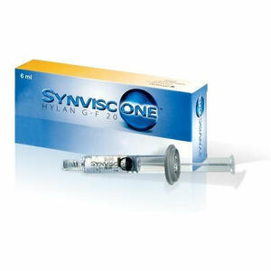 Synvisc - Synvisc one siringa acido ialuronico 1 siringa da 6ml