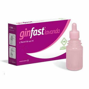 Logus pharma - Lavanda vaginale ginfast confezione da 5 flaconcini da 140ml