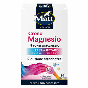 Matt - Crono magnesio 30 compresse