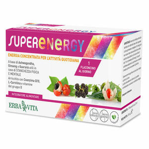 Erba vita - Super energy 10 flaconcini da 12 ml