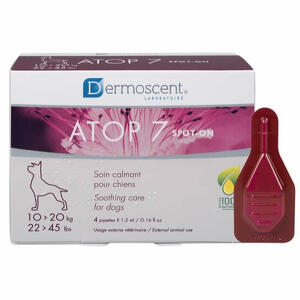 Dermoscent - Atop 7 spot-on dogs&cats 10-20 kg 4 pipette x 1,2 ml